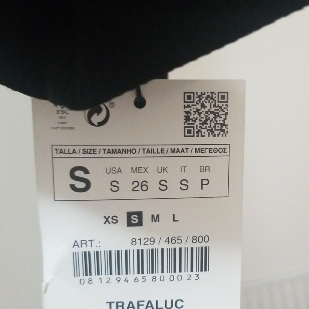 ZARA Womenโs shirt size Small - Picture 3 of 3